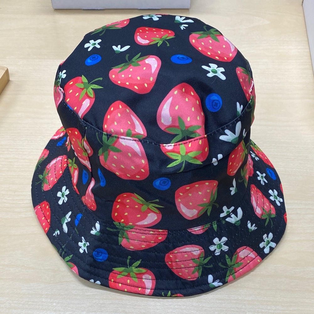 Berry Print Bucket Hat